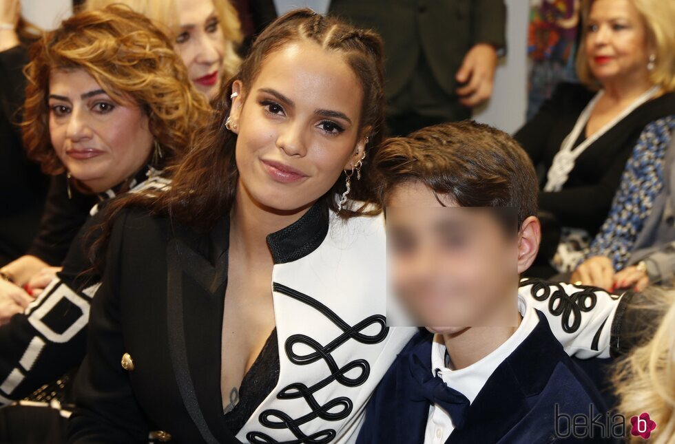 Gloria Camila con su hermano en la inauguración del museo de Ortega Cano