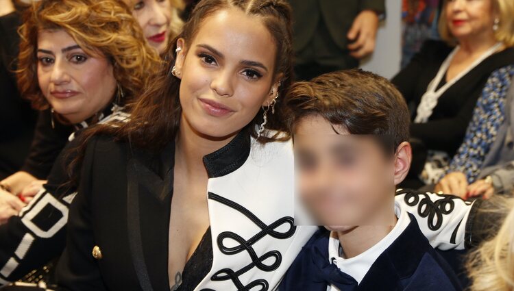 Gloria Camila con su hermano en la inauguración del museo de Ortega Cano