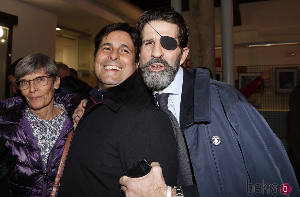 Fran Rivera y Juan José Padilla en la inauguración del museo de Ortega Cano