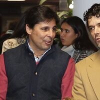 Fran Rivera y Miguel Abellán en la inauguración del museo de Ortega Cano