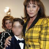 María Ángeles Grajal y el hijo de Ortega Cano en la inauguración del museo