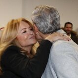 Ortega Cano y su hermana Mª Carmen en la inauguración del museo