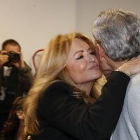 Ortega Cano y su hermana Mª Carmen en la inauguración del museo