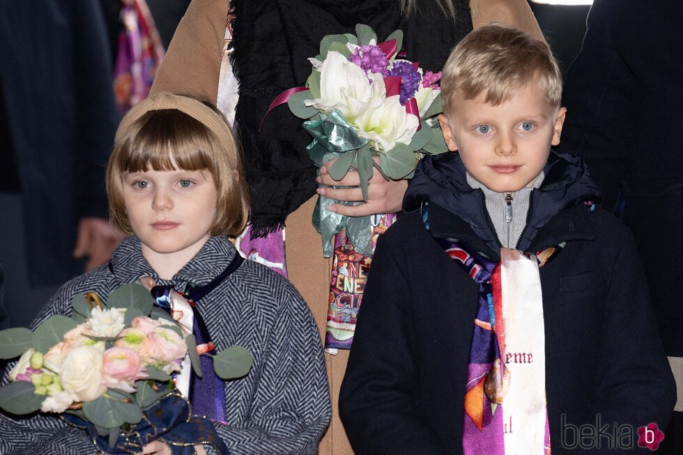 Jacques y Gabriella de Mónaco en el Festival de Circo de Monte-Carlo 2023