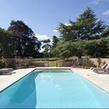 Piscina de Chyknell Hall, el palacete ingles de Corinna Larsen en Inglaterra