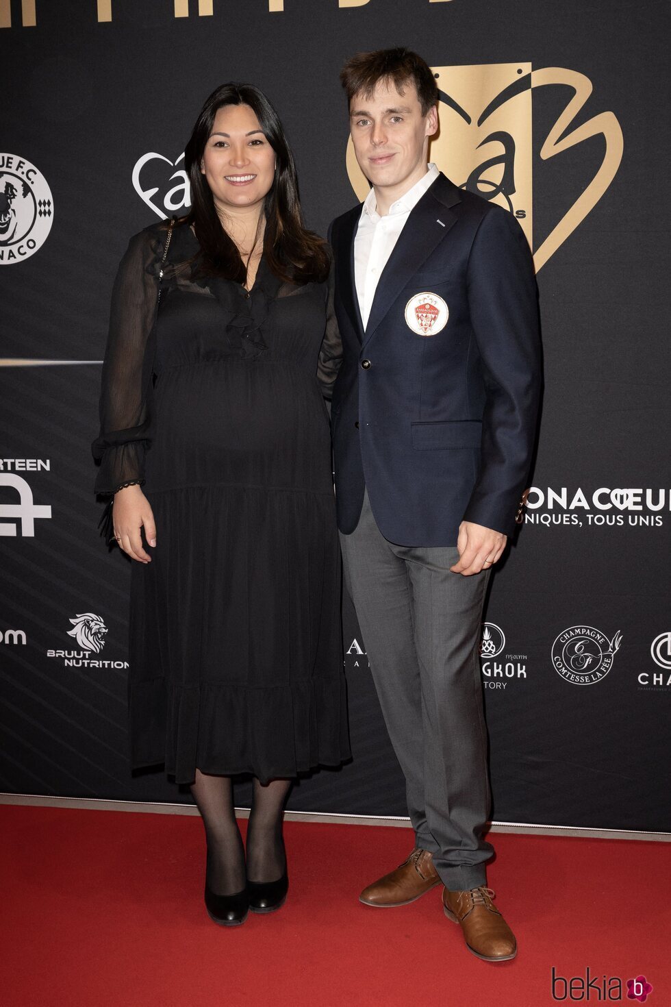 Louis y Marie Ducruet en la Fight Aids Cup Gala 2023