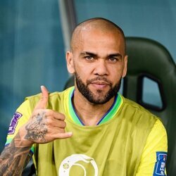 Dani Alves en el Mundial de Catar 2022