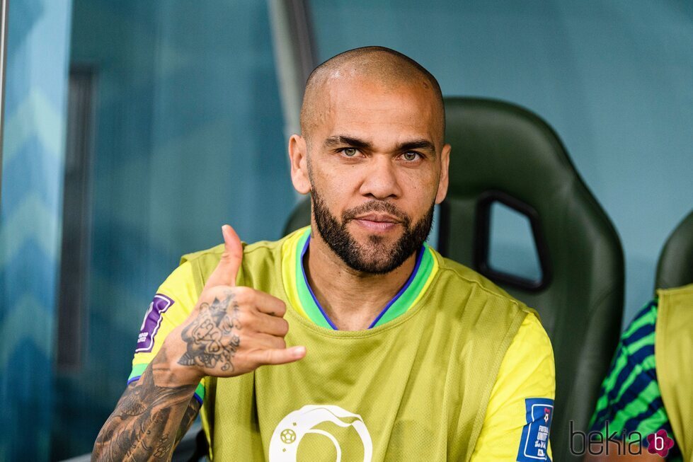 Dani Alves en el Mundial de Catar 2022