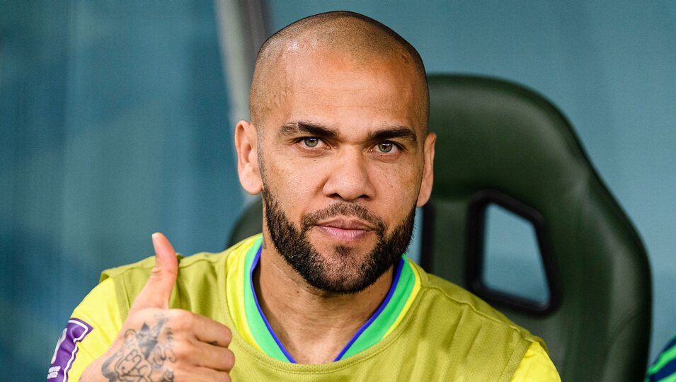 Dani Alves en el Mundial de Catar 2022