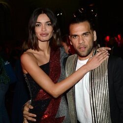 Joana Sanz y Dani Alves en el desfile de Etam 2018