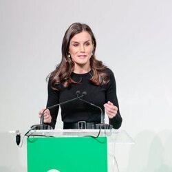 La Reina Letizia en su discurso en la presentación 'Todos contra el Cáncer'