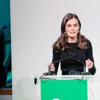 La Reina Letizia en su discurso en la presentación 'Todos contra el Cáncer'