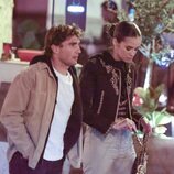 Victoria Federica y Albert Arenas en un paseo nocturno en Madrid