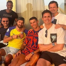 Cristiano Ronaldo celebra su 38 cumpleaños con algunos amigos