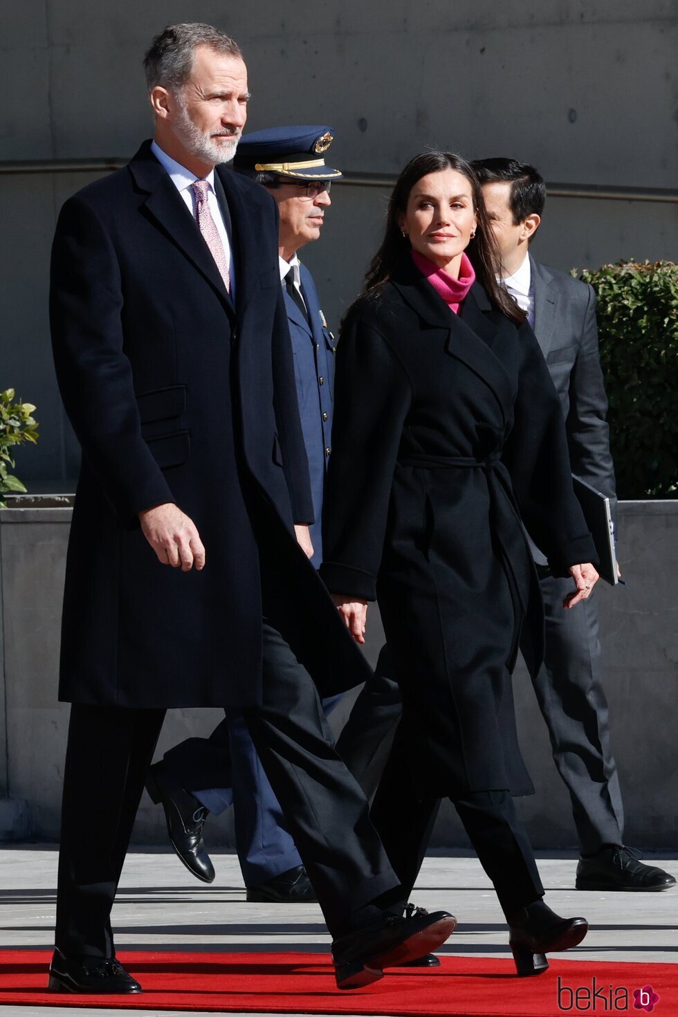 Los Reyes Felipe y Letizia en su despedida oficial por su Visita de Estado a Angola