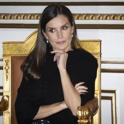 La Reina Letizia en el Palacio Presidencial de Luanda en Angola