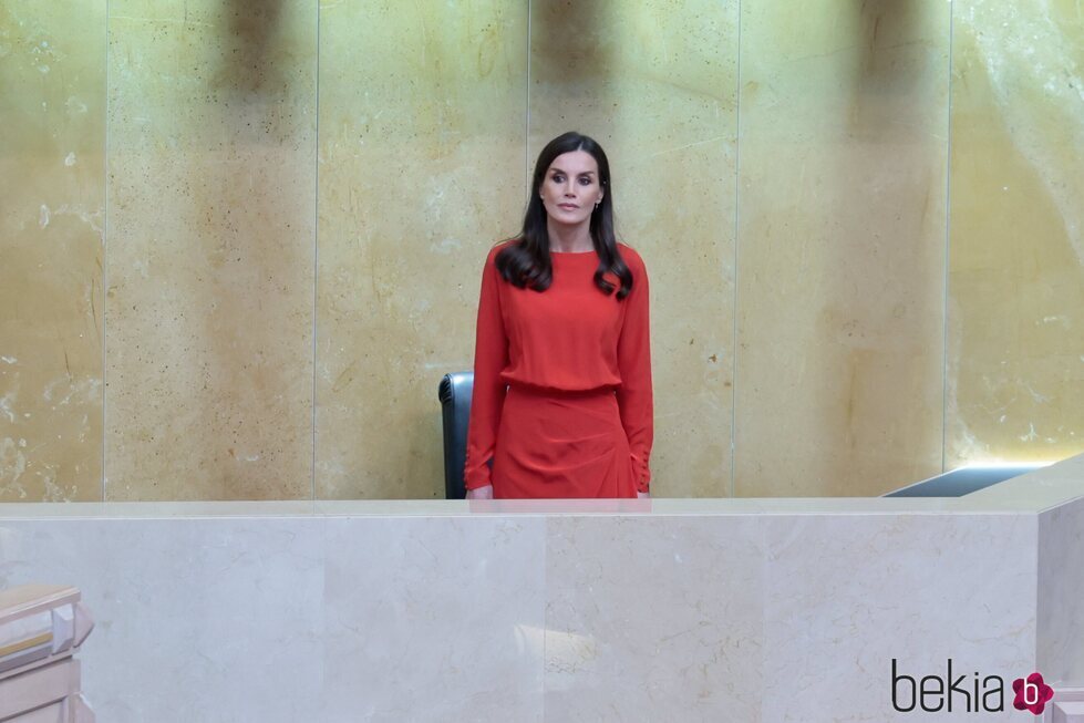 La Reina Letizia en la Asamblea Nacional de Angola