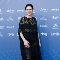 Susana Córdoba en la alfombra roja de los Goya 2023