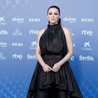 Ana Álvarez en la alfombra roja de los Goya 2023