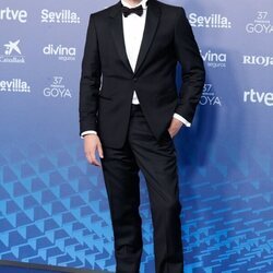 Jaime Olías en la alfombra roja de los Goya 2023