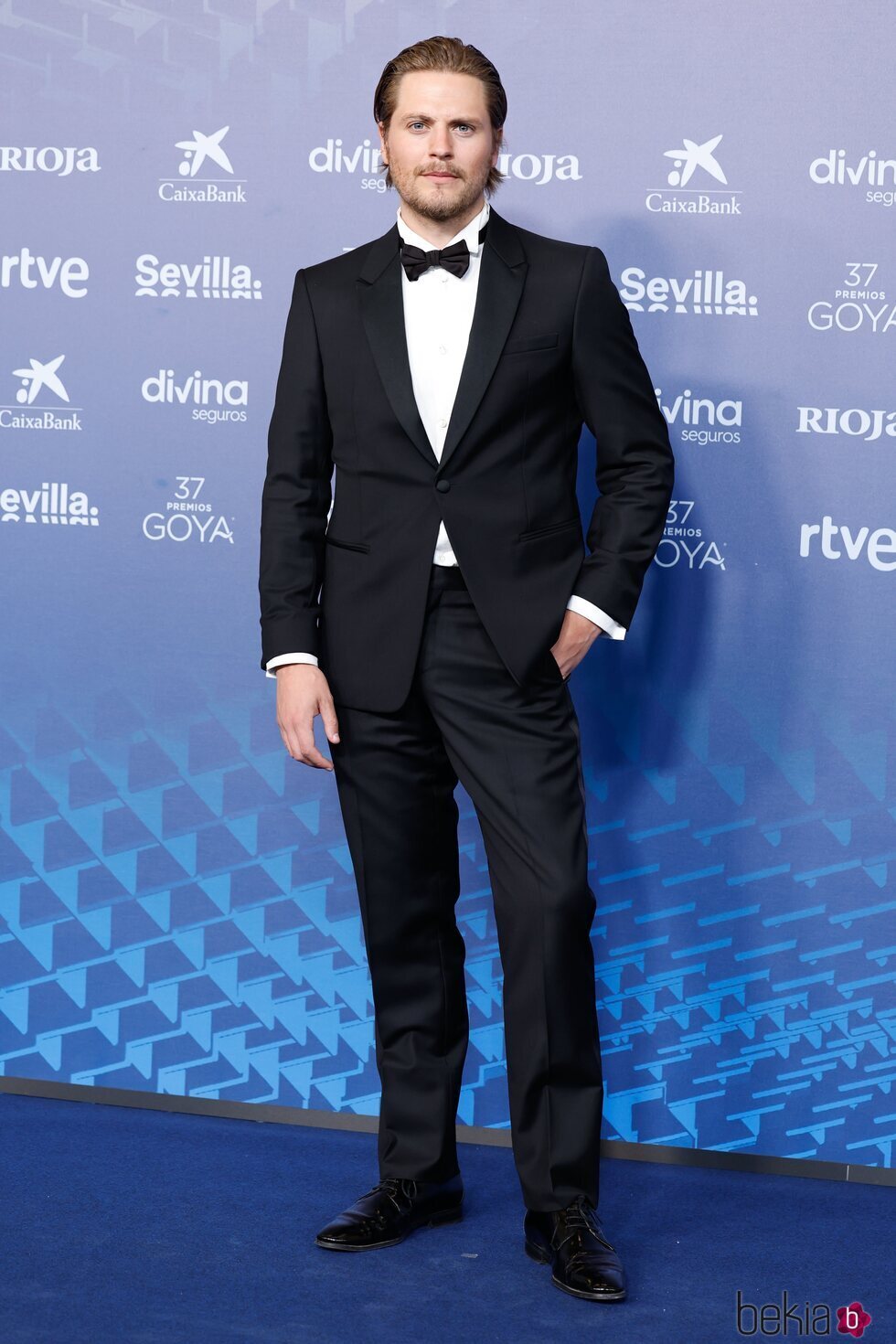 Jaime Olías en la alfombra roja de los Goya 2023