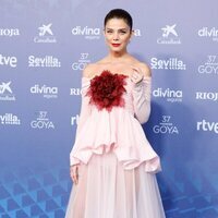 Juana Acosta en la alfombra roja de los Goya 2023