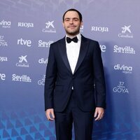 Peter Lanzani en la alfombra roja de los Goya 2023