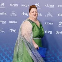 Itziar Castro en la alfombra roja de los Goya 2023