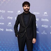 Eneko Sagardoy en la alfombra roja de los Goya 2023