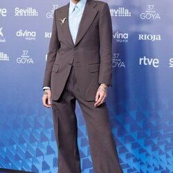 Leiva en la alfombra roja de los Goya 2023