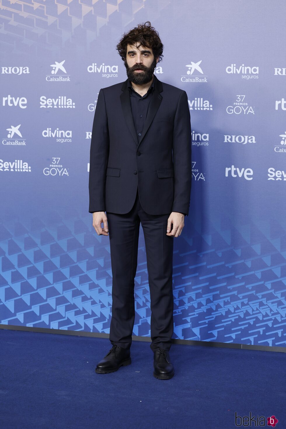 David Verdaguer en la alfombra roja de los Goya 2023