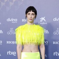 Ingrid García en la alfombra roja de los Goya 2023