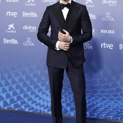 Álex González en la alfombra roja de los Goya 2023