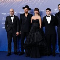 Penélope Cruz, Eduardo Cruz, Rozalén, Luis Tosar y Juan Diego Botto en la alfombra roja de los Goya 2023