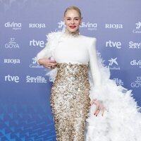 Belén Rueda en la alfombra roja de los Goya 2023