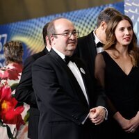 Irene Montero y Miquel Iceta en la alfombra roja de los Goya 2023