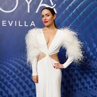 Irene Montalà en la alfombra roja de los Goya 2023