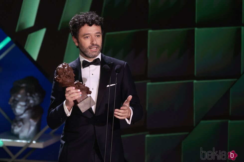 Rodrigo Sorogoyen durante la entrega de los Premios Goya 2023