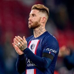 Sergio Ramos jugando en el PSG