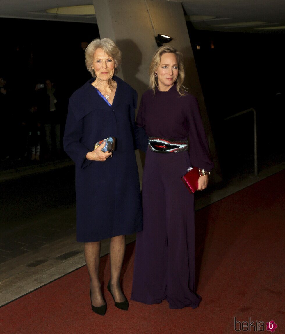 Irene de Holanda y Margarita de Borbón-Parma en el 80 cumpleaños de Margarita de Holanda