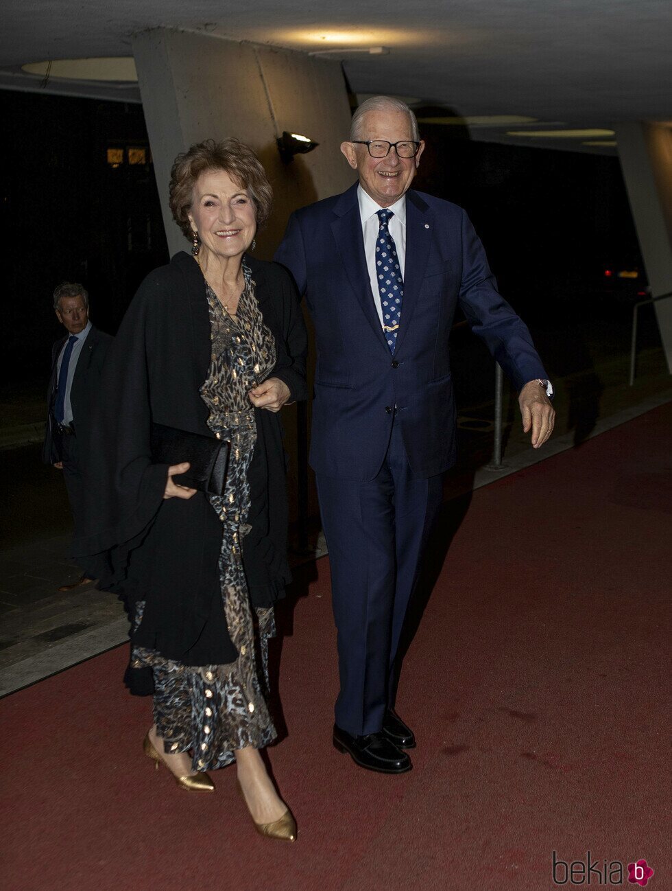 Margarita de Holanda y Pieter van Vollenhoven en el 80 cumpleaños de Margarita de Holanda