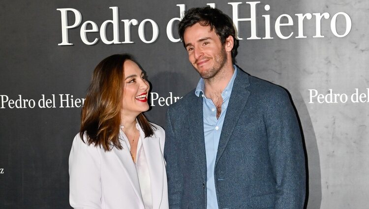 Tamara Falcó, romántica con Íñigo Onieva en el desfile de Pedro del Hierro en la Cibeles Madrid Fashion Week 2023