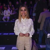 Natalia en el front row de la MBFWMadrid 2023