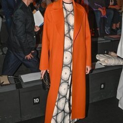 Rocío Crusset en el front row de la MBFWMadrid 2023