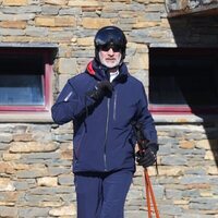 El Rey Felipe VI durante una jornada de esquí en Baqueira