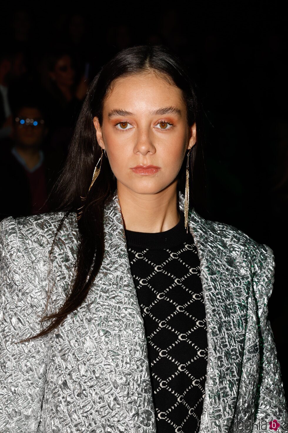 Victoria Federica en el front row de la MBFWMadrid 2023