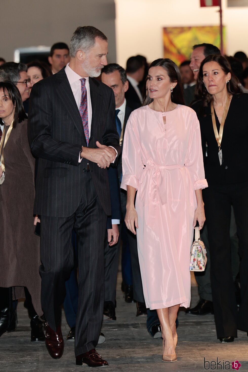 Los Reyes Felipe y Letizia inauguran la Feria de Arte Contemporáneo ARCO 2023