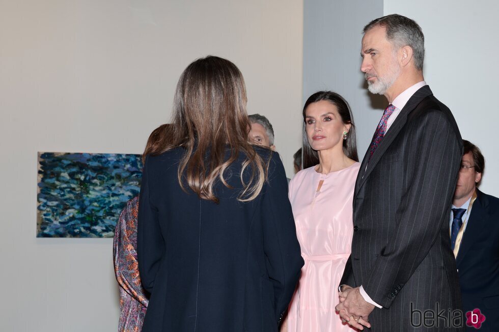 Los Reyes Felipe y Letizia, juntos en la inauguración de la Feria de Arte Contemporáneo ARCO 2023