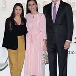 Blanca Paloma y los Reyes Felipe y Letizia en ARCO 2023