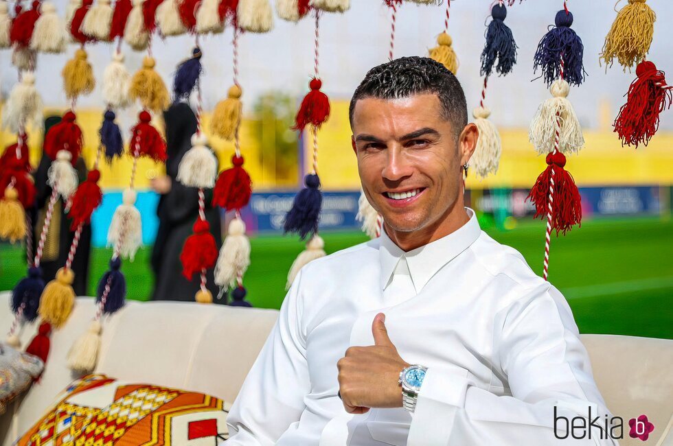 Cristiano Ronaldo celebra el Día de la Fundación de Arabia Saudí